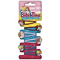 Craze 58283 - Pinzas para el pelo- diseño de Bibi y Tina- multicolor - color-modelo surtido